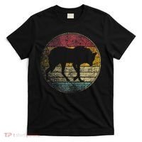 Maned Wolf Retro Style Sunset Vintage 70s 80s 90s T-Shirt thumb 0