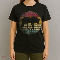 Maned Wolf Retro Style Sunset Vintage 70s 80s 90s T-Shirt thumb 4