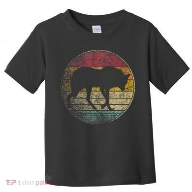 Maned Wolf Retro Style Sunset Vintage 70s 80s 90s Toddler T-Shirt