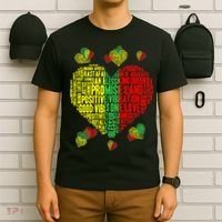 Men Women Reggae Rasta Colors Red Green Yellow Jamaica T-Shirt thumb 6