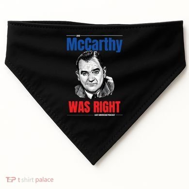 Mccarthy Was Right USA-Made Doggie Bandana