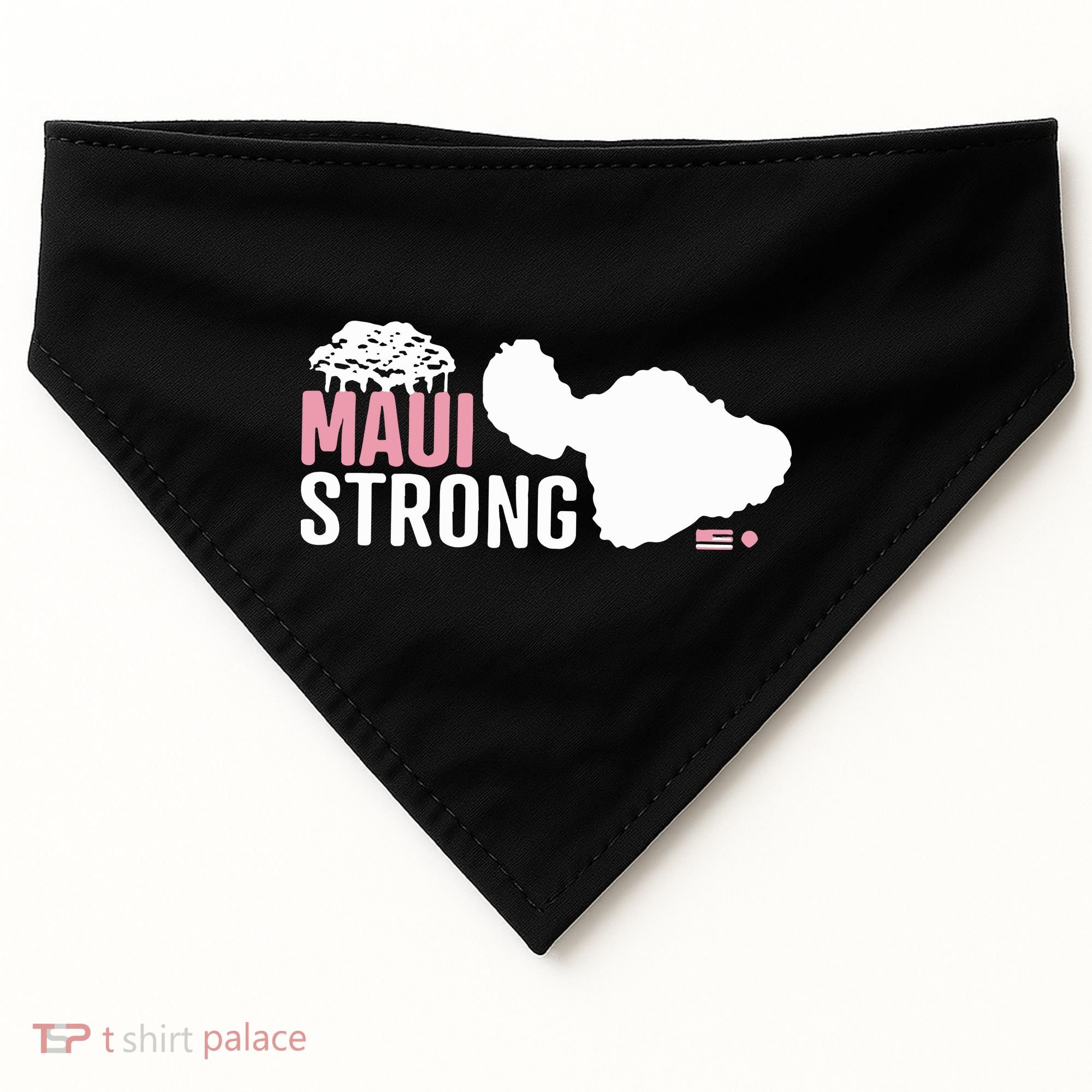 Maui Wildfire Relief All Profits Will Be Donated Maui Strong USA-Made Doggie Bandana