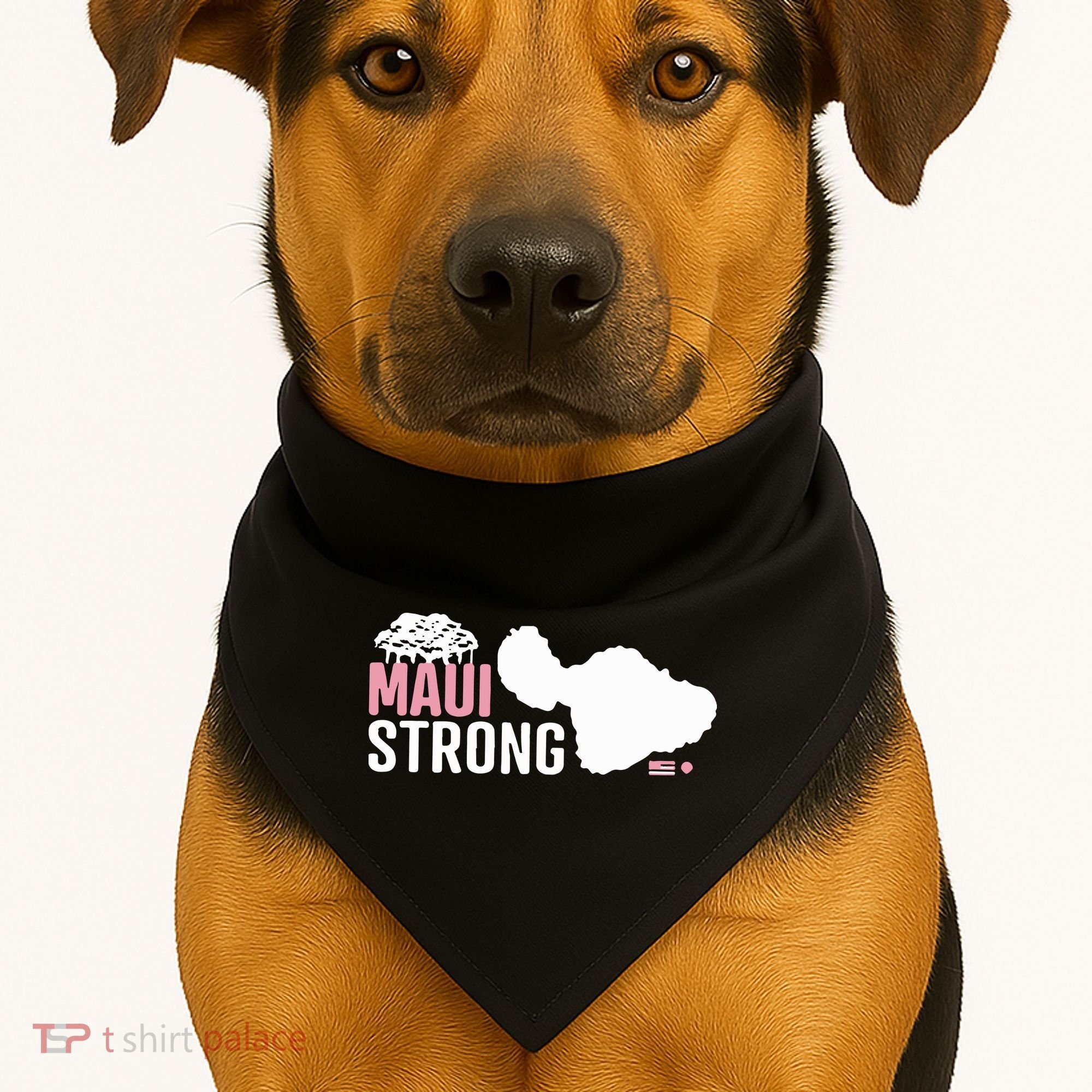 Maui Wildfire Relief All Profits Will Be Donated Maui Strong USA-Made Doggie Bandana