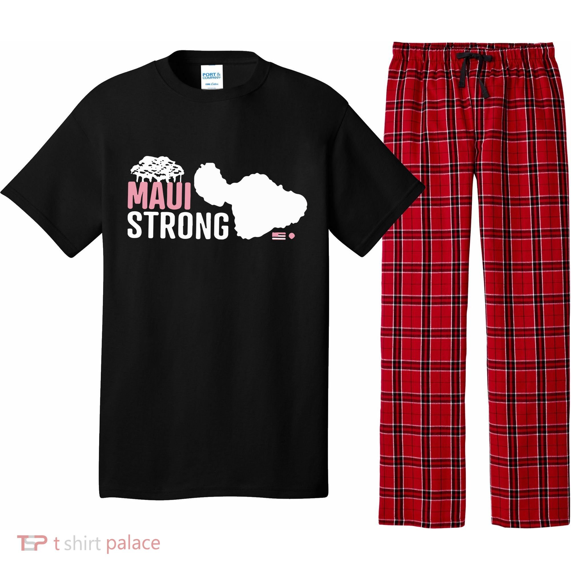 Maui Wildfire Relief All Profits Will Be Donated Maui Strong Pajama Set