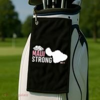 Maui Wildfire Relief All Profits Will Be Donated Maui Strong Golf Towel thumb 2