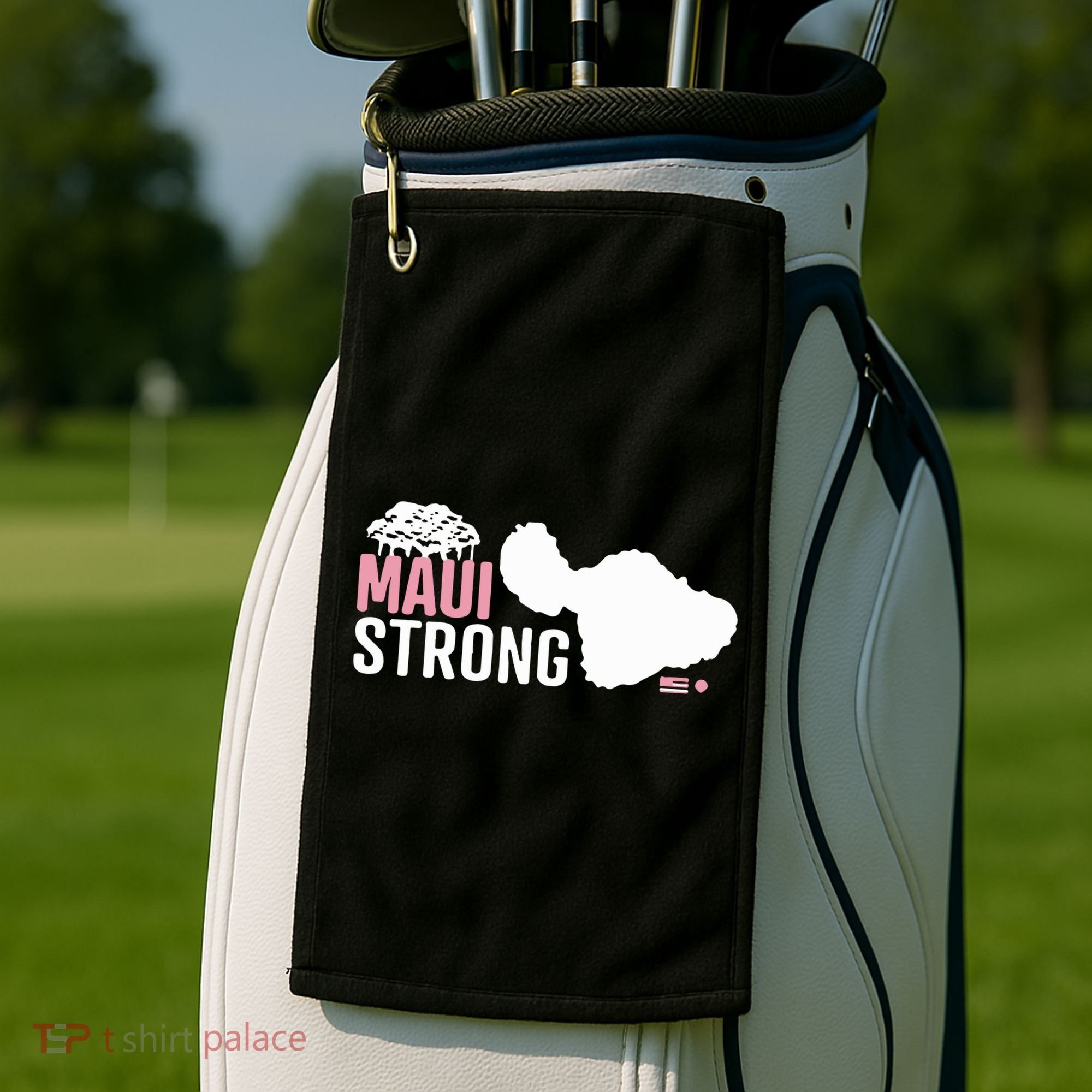 Maui Wildfire Relief All Profits Will Be Donated Maui Strong Golf Towel