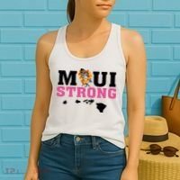 Maui Wildfire Relief All Profits Will Be Donated Women's Tank Top thumb 2