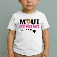 Maui Wildfire Relief All Profits Will Be Donated Toddler T-Shirt thumb 2