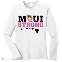Maui Wildfire Relief All Profits Will Be Donated Women's Long Sleeve Shirt thumb 0
