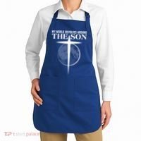 My World Revolves Around The Son Apron thumb 2