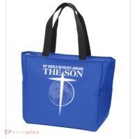 My World Revolves Around The Son Tote Bag thumb 3
