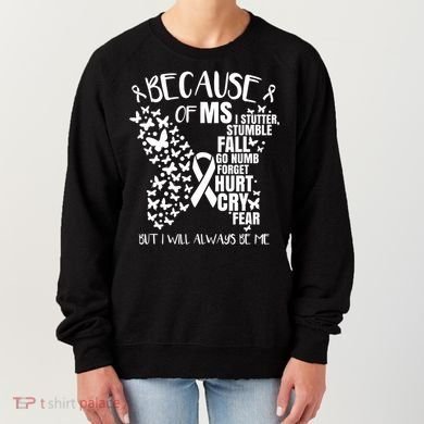 Ms Warrior 's Ms Awareness Orange Unisex And Kids Women's Sweatshirt
