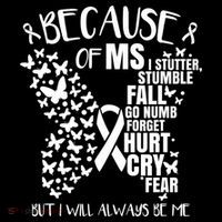 Ms Warrior 's Ms Awareness Orange Unisex And Kids Button thumb 1