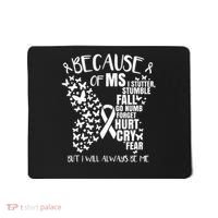 Ms Warrior 's Ms Awareness Orange Unisex And Kids Mousepad thumb 0
