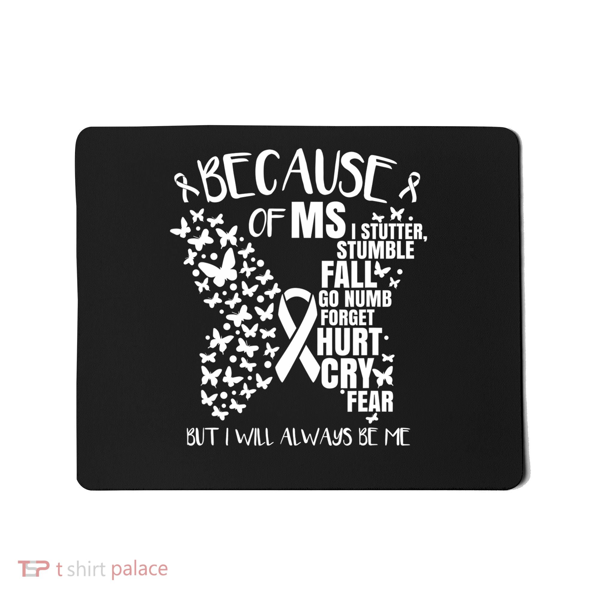 Ms Warrior 's Ms Awareness Orange Unisex And Kids Mousepad
