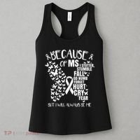 Ms Warrior 's Ms Awareness Orange Unisex And Kids Women's Tank Top thumb 3