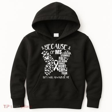 Ms Warrior 's Ms Awareness Orange Unisex And Kids Kids Hoodie