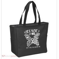 Ms Warrior 's Ms Awareness Orange Unisex And Kids Tote Bag thumb 2