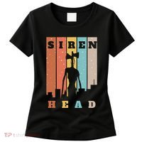 Monster With Sirens For Heads Over City Horror Women's T-Shirt thumb 0