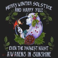 Merry Winter Solstice And Happy Yule Women's Sweatshirt thumb 2