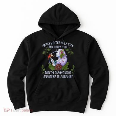 Merry Winter Solstice And Happy Yule Hoodie