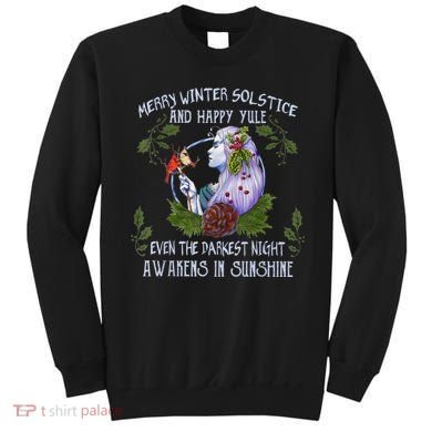 Merry Winter Solstice And Happy Yule Sweatshirt