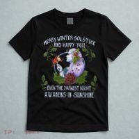 Merry Winter Solstice And Happy Yule T-Shirt thumb 5