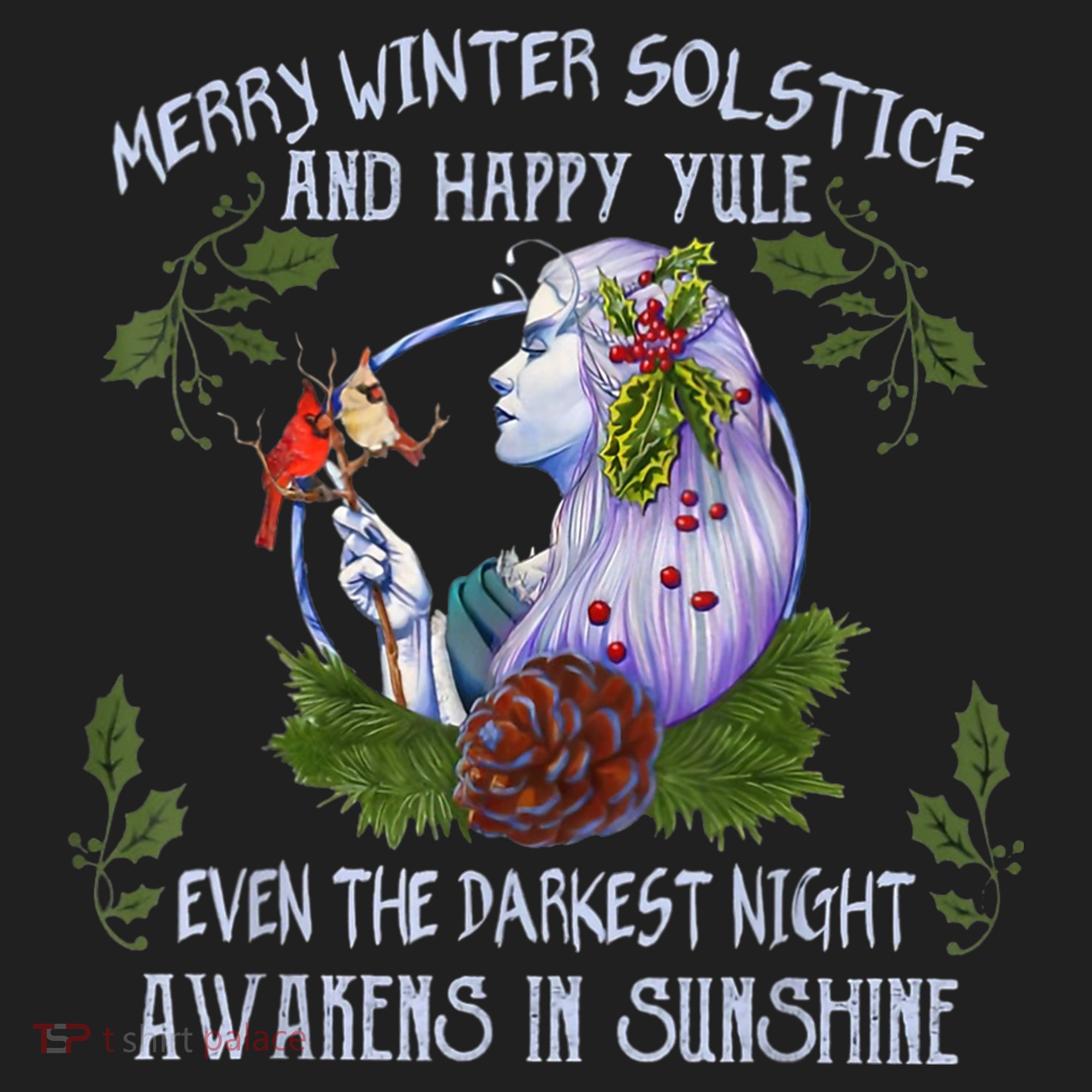Merry Winter Solstice And Happy Yule Beanie