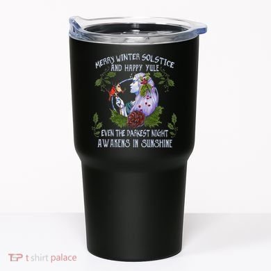 Merry Winter Solstice And Happy Yule Tumbler