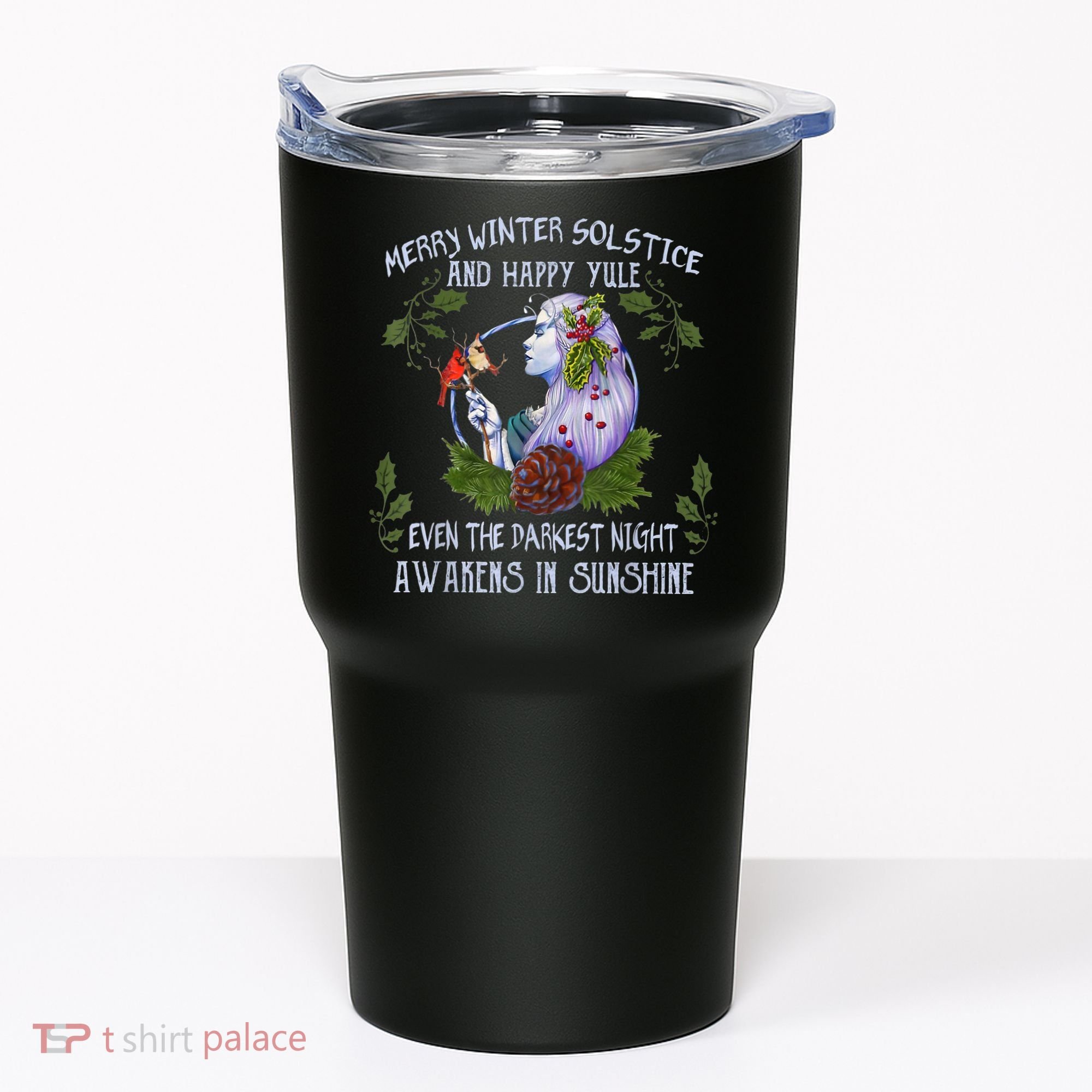 Merry Winter Solstice And Happy Yule Tumbler
