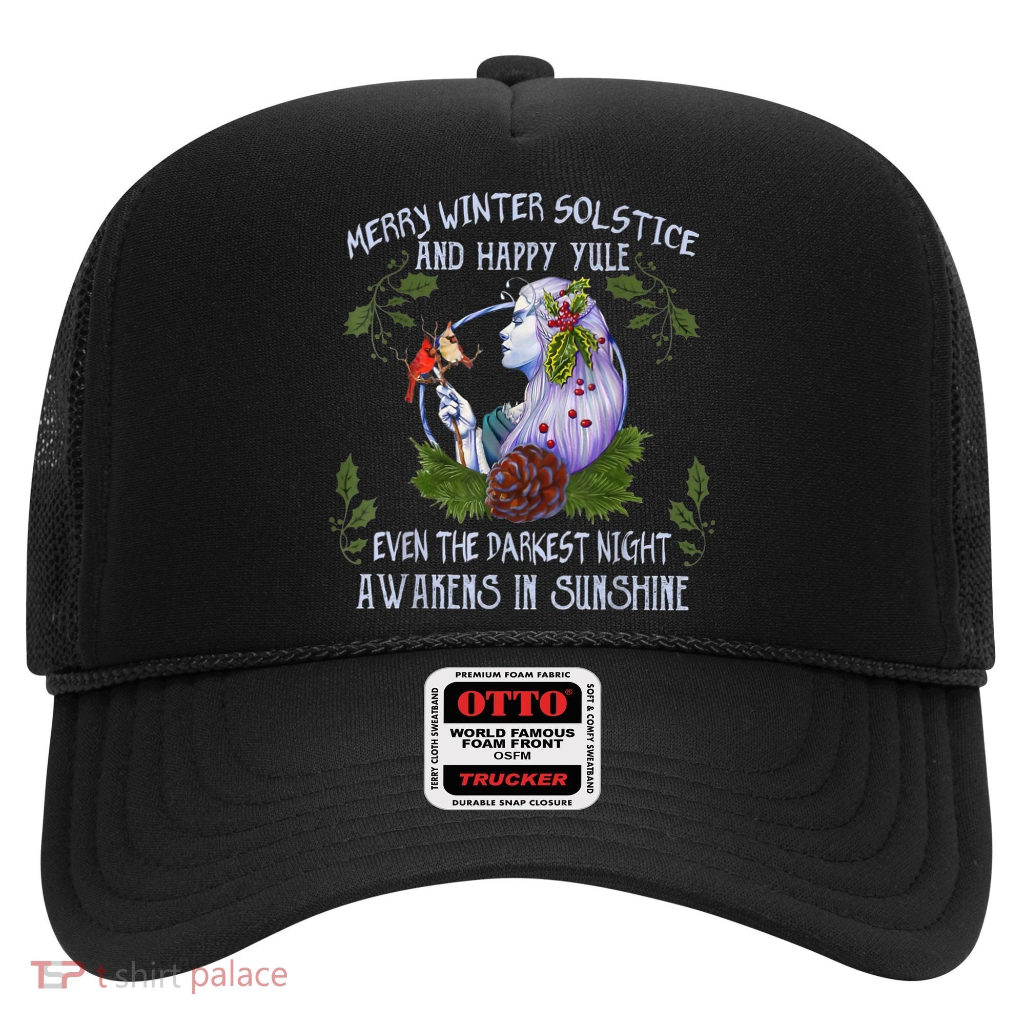 Merry Winter Solstice And Happy Yule Hat