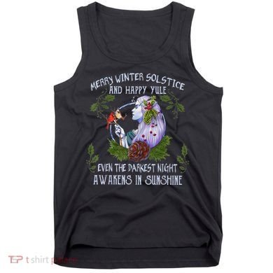 Merry Winter Solstice And Happy Yule Tank Top