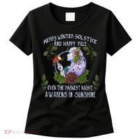 Merry Winter Solstice And Happy Yule Women's T-Shirt thumb 0