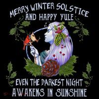 Merry Winter Solstice And Happy Yule Women's T-Shirt thumb 6