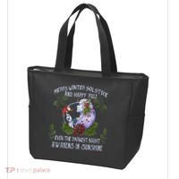 Merry Winter Solstice And Happy Yule Tote Bag thumb 3