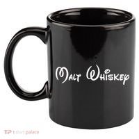 Malt Whiskey Shirts Funny Gift Idea Pun Logo Parody 11oz C Handle Ceramic Mug thumb 2