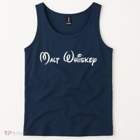 Malt Whiskey Shirts Funny Gift Idea Pun Logo Parody Tank Top thumb 2