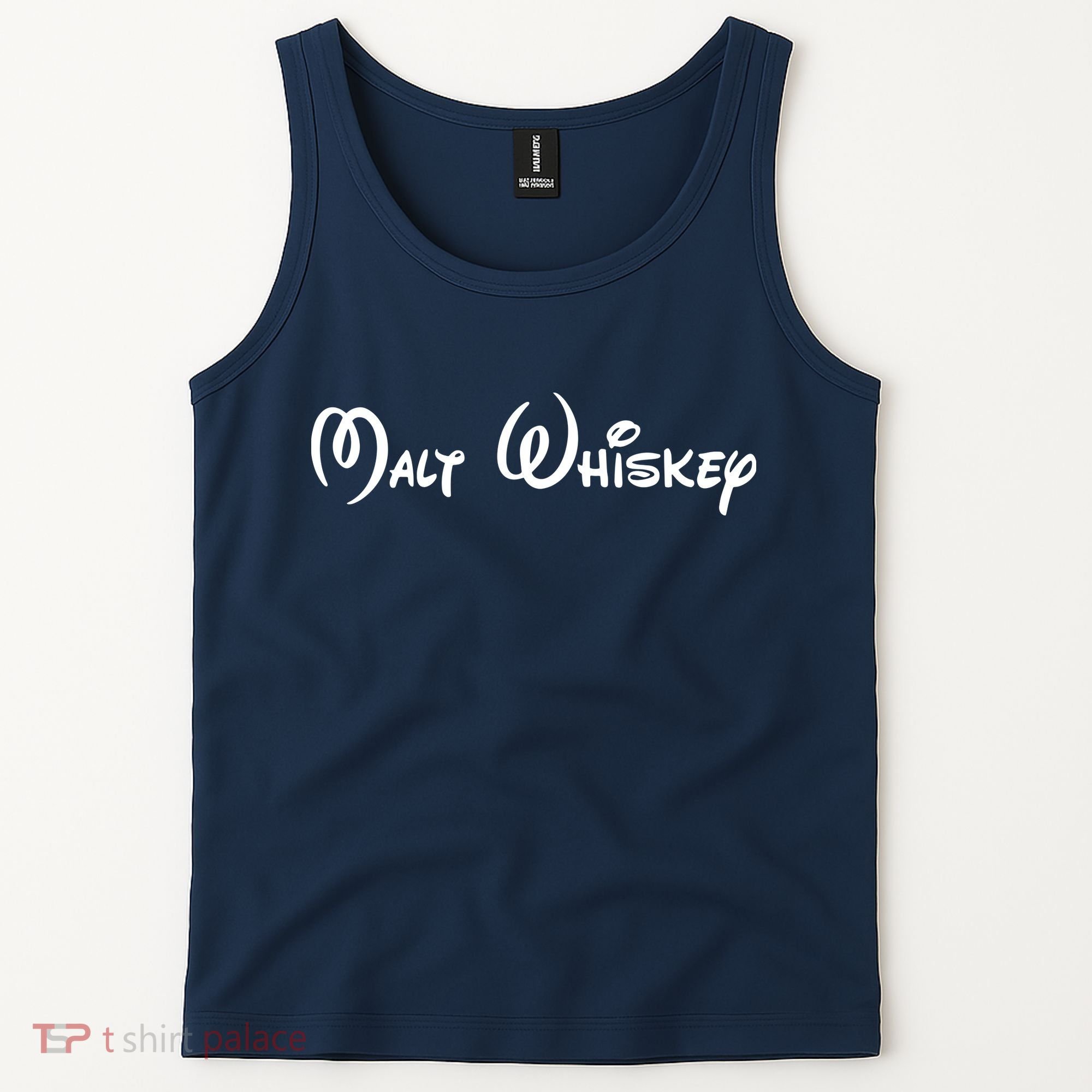 Malt Whiskey Shirts Funny Gift Idea Pun Logo Parody Tank Top