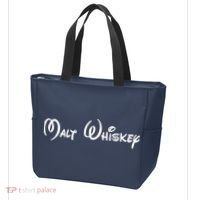 Malt Whiskey Shirts Funny Gift Idea Pun Logo Parody Tote Bag thumb 3