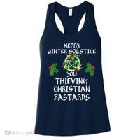 Merry Winter Solstice You Thieving Christian Bastards Women's Tank Top thumb 0