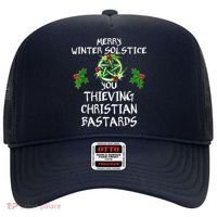 Merry Winter Solstice You Thieving Christian Bastards Hat thumb 0