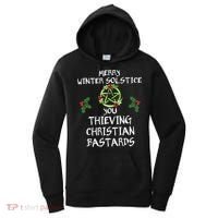 Merry Winter Solstice You Thieving Christian Bastards Women's Hoodie thumb 0