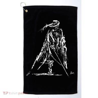 Musketeer With Sword And Coat Golf Towel