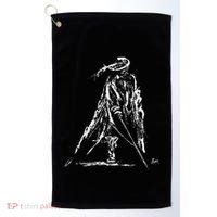 Musketeer With Sword And Coat Golf Towel thumb 0