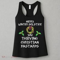 Merry Winter Solstice You Thieving Christian Bastards 21 Women's Tank Top thumb 3