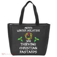 Merry Winter Solstice You Thieving Christian Bastards 21 Tote Bag thumb 0