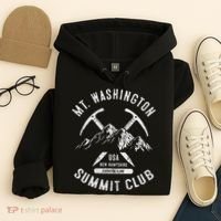 Mount Washington Summit Club I Climbed Mt Washington Hoodie thumb 4
