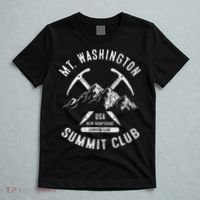 Mount Washington Summit Club I Climbed Mt Washington T-Shirt thumb 5