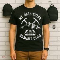 Mount Washington Summit Club I Climbed Mt Washington T-Shirt thumb 6