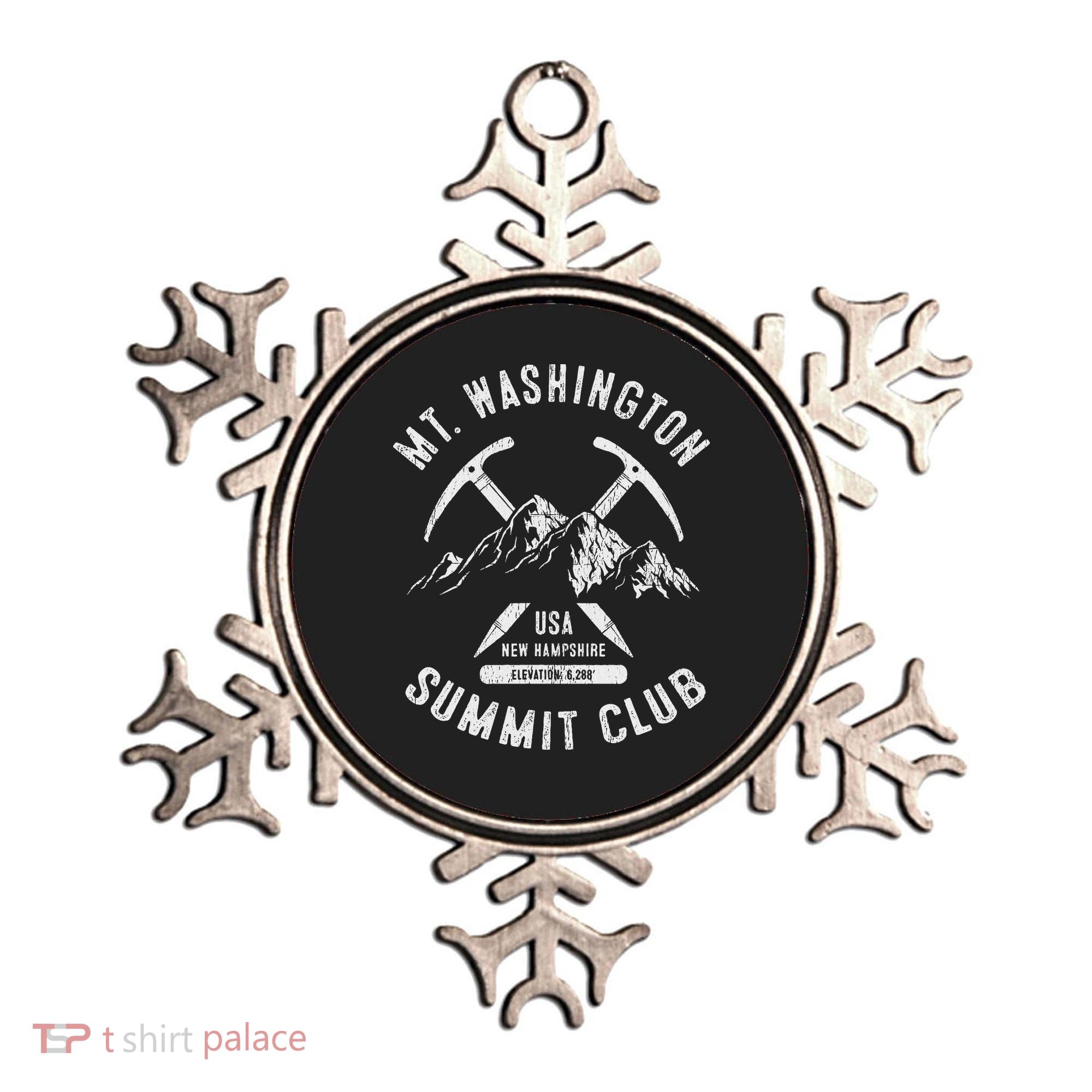 Mount Washington Summit Club I Climbed Mt Washington Ornament